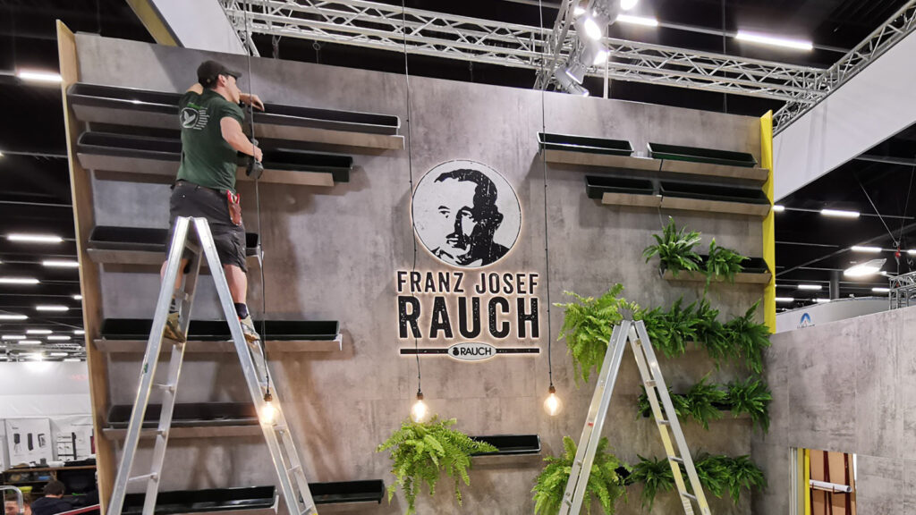 Dekoration Kunstpflanzen Messegestaltung